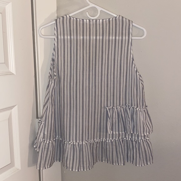Zara Ruffle Tank - Picture 2 of 4